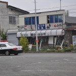 福島第一原発から約10㌔離れた浪江町の商店街。来年春までに住民の帰還を予定している。２０１６年５月２５日