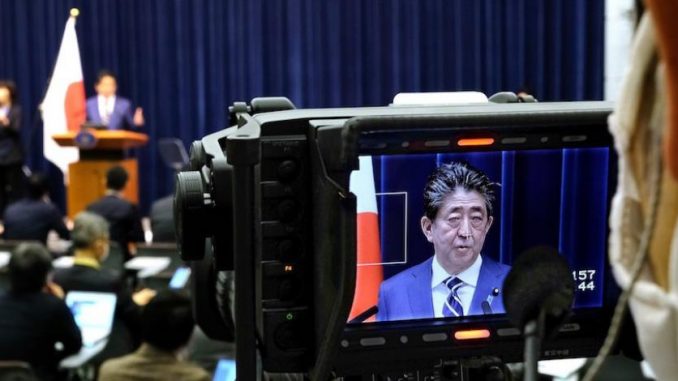 日本記者会見制限写真イメージ
